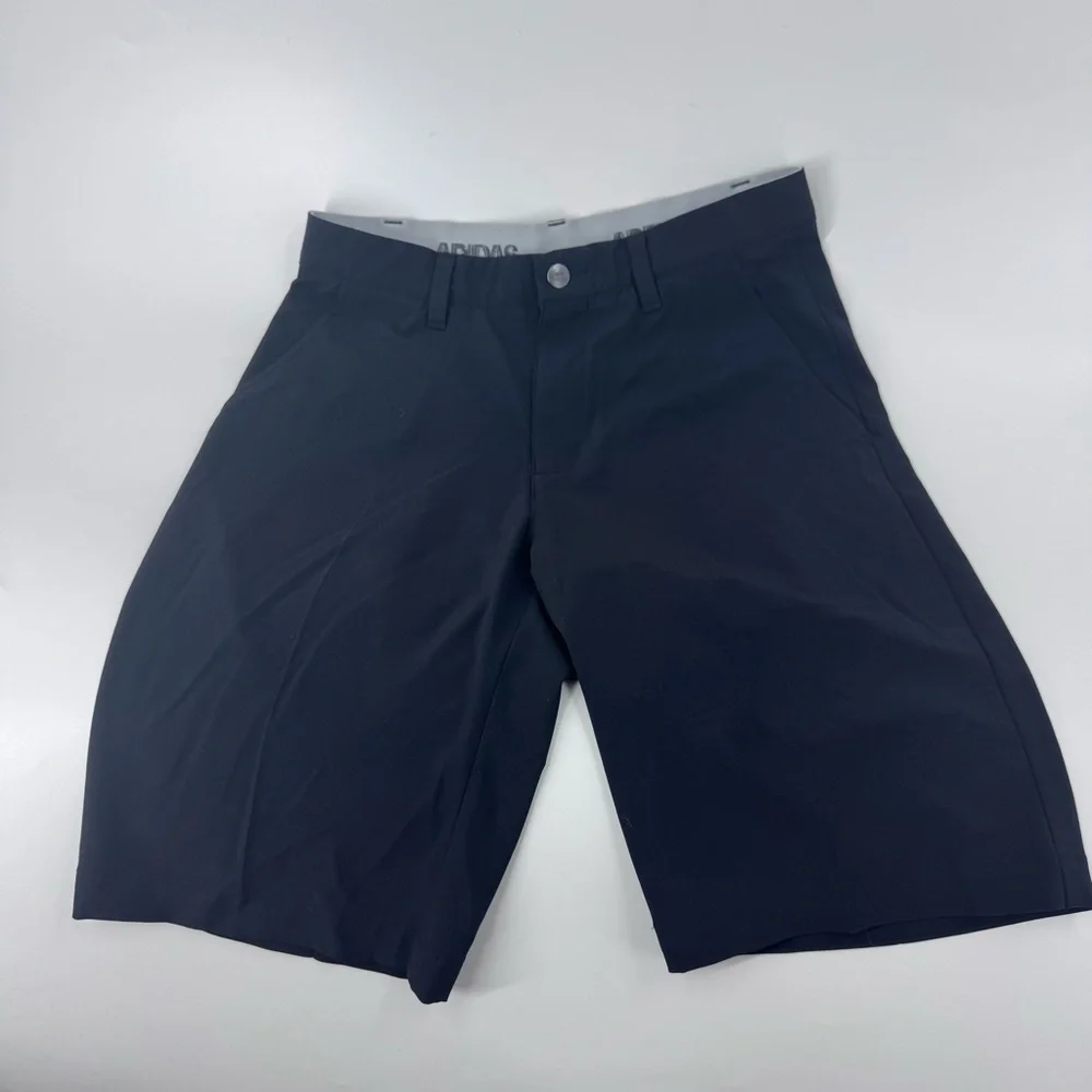Adidas Men's‎ Black Flat Front Shorts